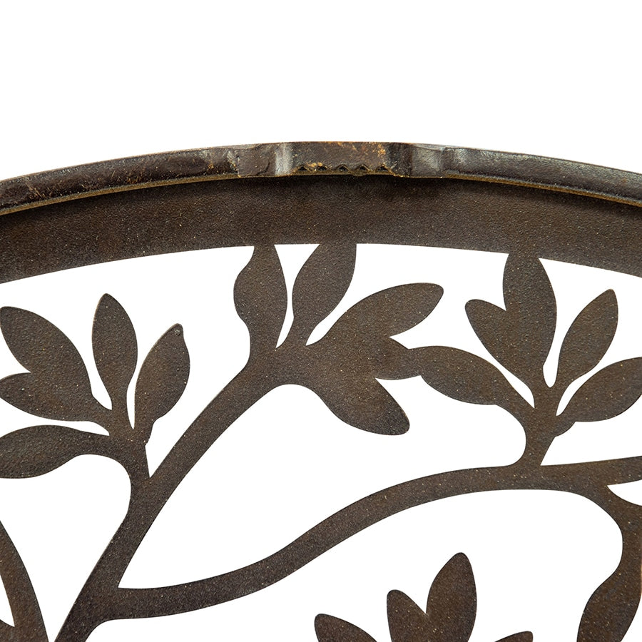 Laser Cut Colourful Round Tree Of Life w 3 Birds Wall Art 60cm - Image 4