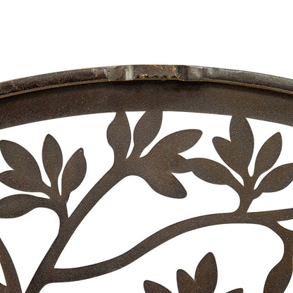 Laser Cut Colourful Round Tree Of Life w 3 Birds Wall Art 60cm - Image 4