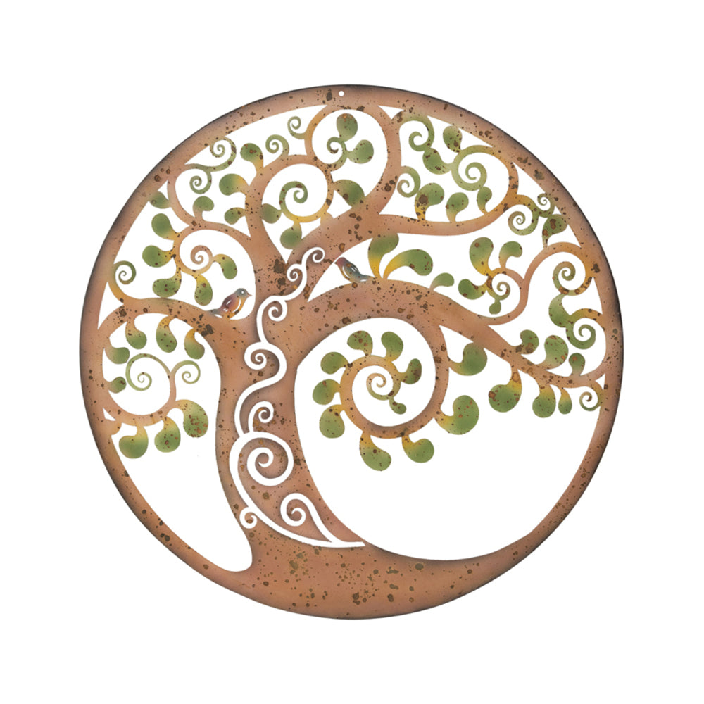 Laser Cut Swirl Tree of Life Wall Art 60cm