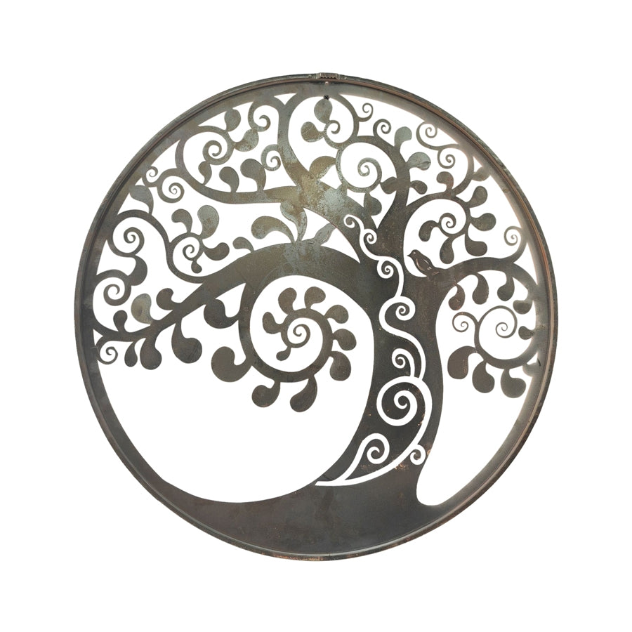 Laser Cut Swirl Tree of Life Wall Art 60cm - Image 2