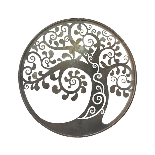 Laser Cut Swirl Tree of Life Wall Art 60cm - Image 2