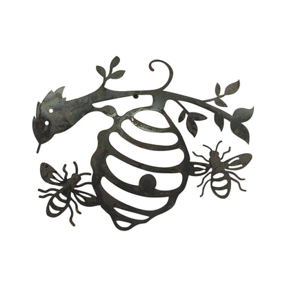 Laser cut Beehive Wall Art 30x24cm - Image 3