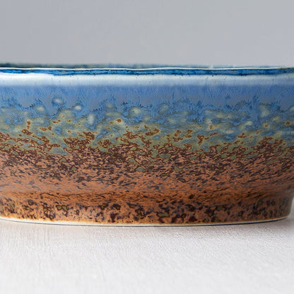Pasta Bowl 24cm Earth & Sky Glaze - Image 4