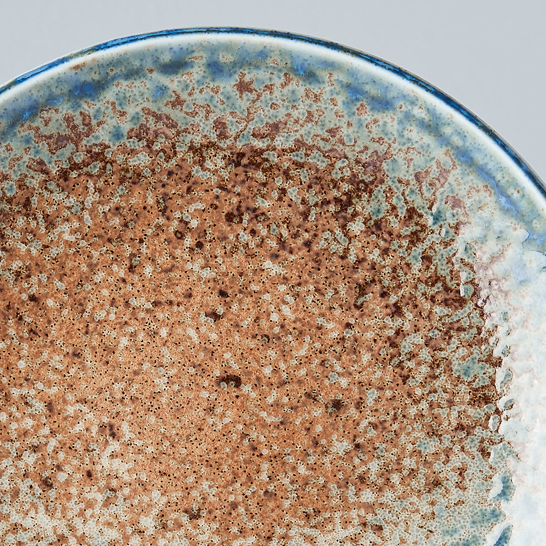 Tapas Plate 17cm Earth & Sky Glaze - Image 2