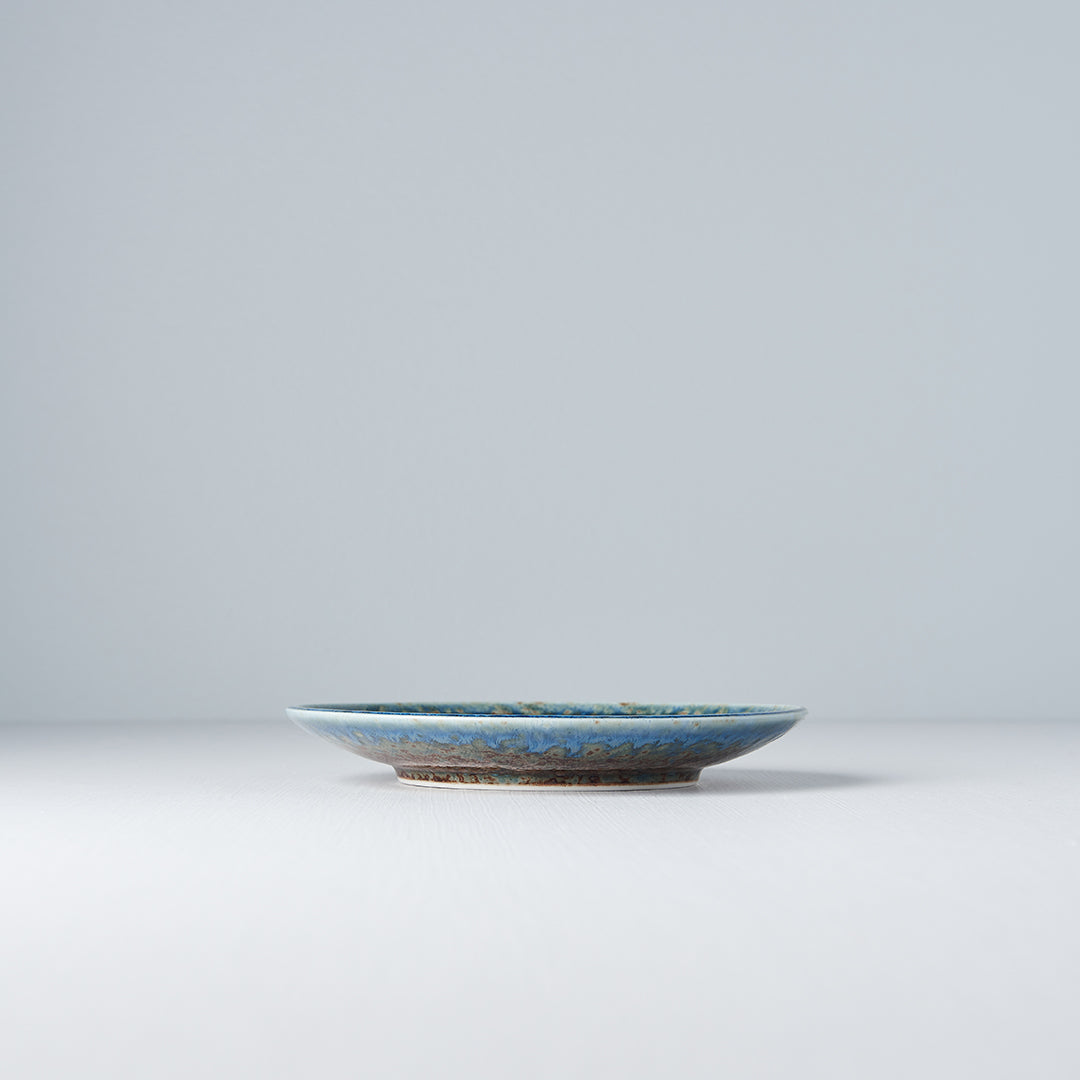 Tapas Plate 17cm Earth & Sky Glaze - Image 3