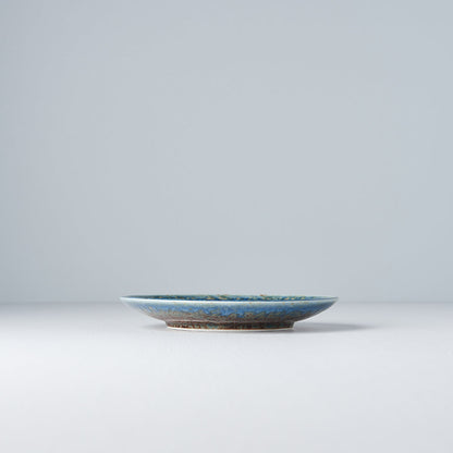 Tapas Plate 17cm Earth & Sky Glaze - Image 3