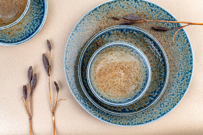 Tapas Plate 17cm Earth & Sky Glaze - Image 5