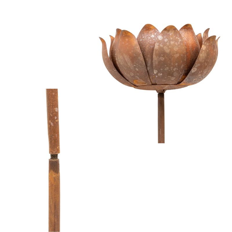 Outdoor Garden Stake Flower Candleholder 85cm - Image 2