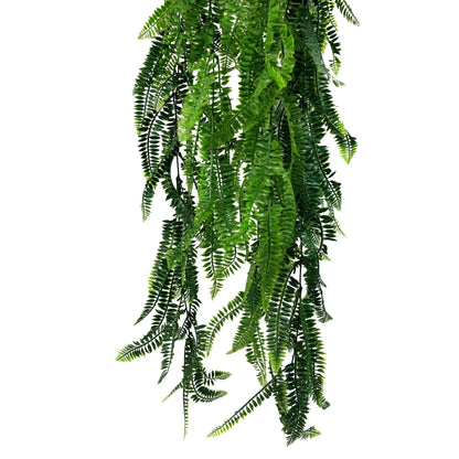 Artificial Hanging Fern Basket UV Resistant 35cm x 125cm - Image 4