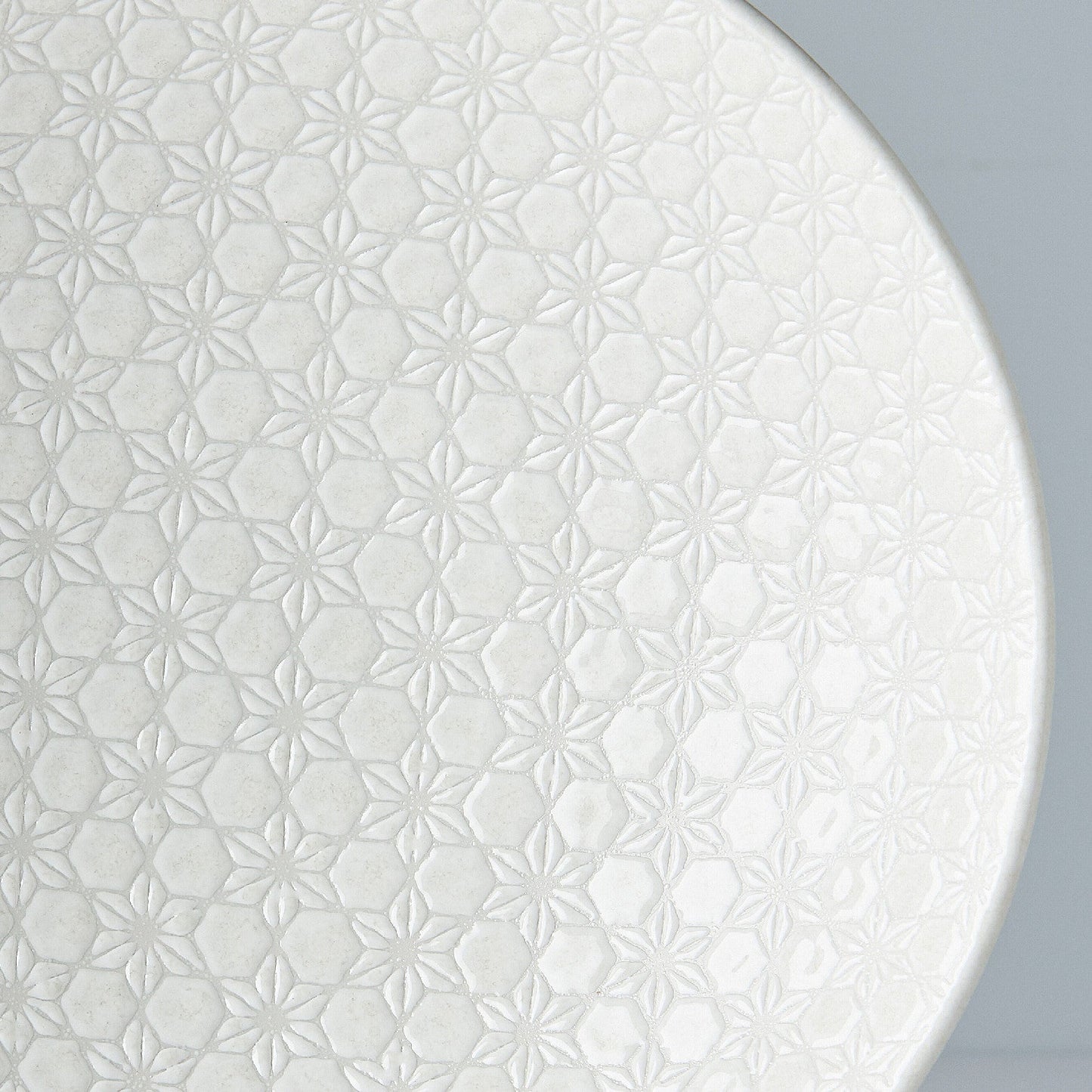 Ramen Bowl 24.5cm White Star Glaze - Image 2