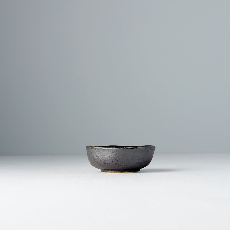 Sauce Bowl 8cm Black Mingei Glaze - Image 4
