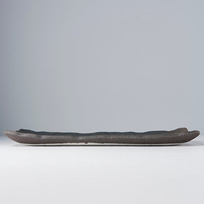 Platter Rectangular 35cm Stone Slab Glaze - Image 3