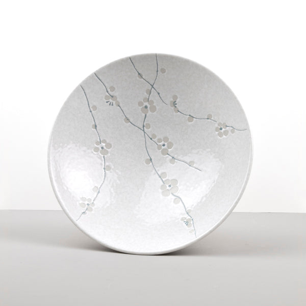 Ramen Bowl 24.5cm White Blossom Glaze - Image 2
