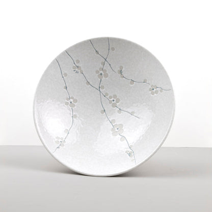Ramen Bowl 24.5cm White Blossom Glaze - Image 2