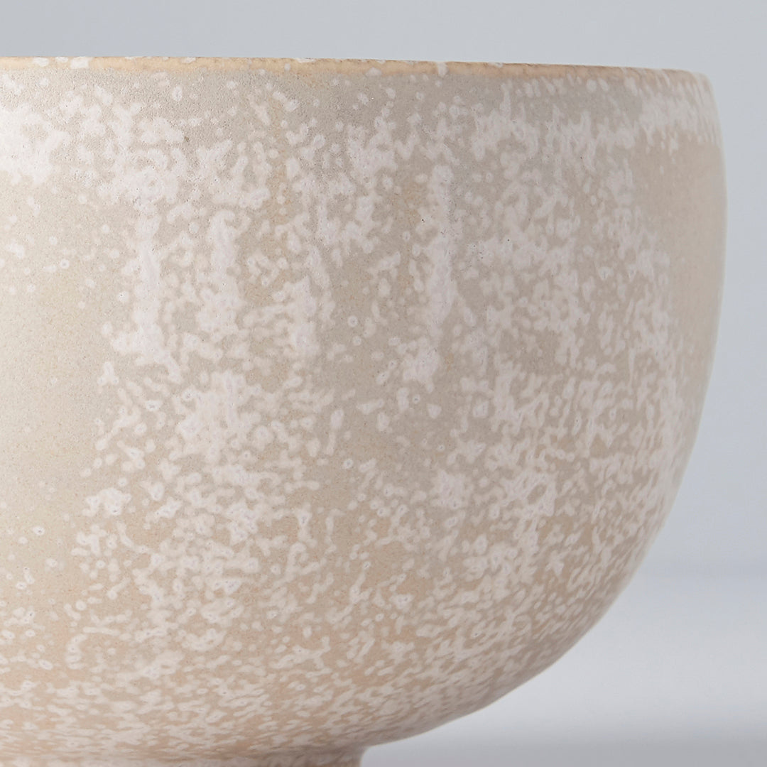 Bowl 15cm White Fade Glaze - Image 4