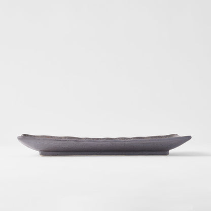 Plate Rectangular 29x12cm Akane Grey - Image 3