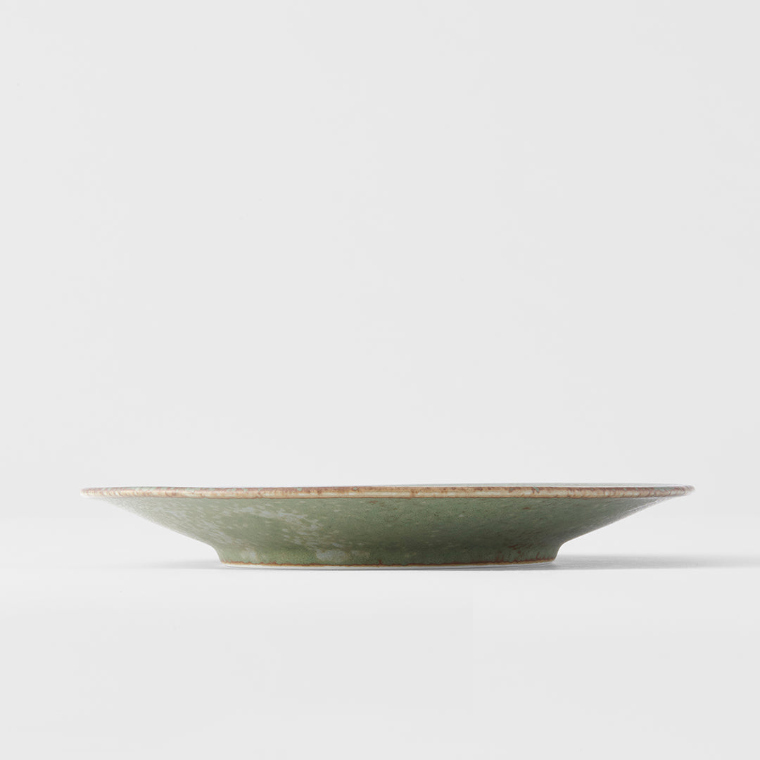 Tapas Plate 17cm Green Fade Glaze - Image 3