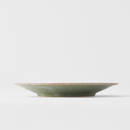 Tapas Plate 17cm Green Fade Glaze - Image 3
