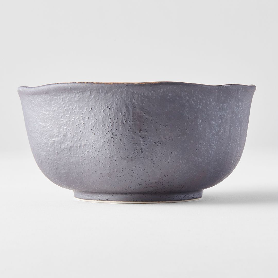 Bowl Organic 14.5cm Akane Grey Glaze - Image 3
