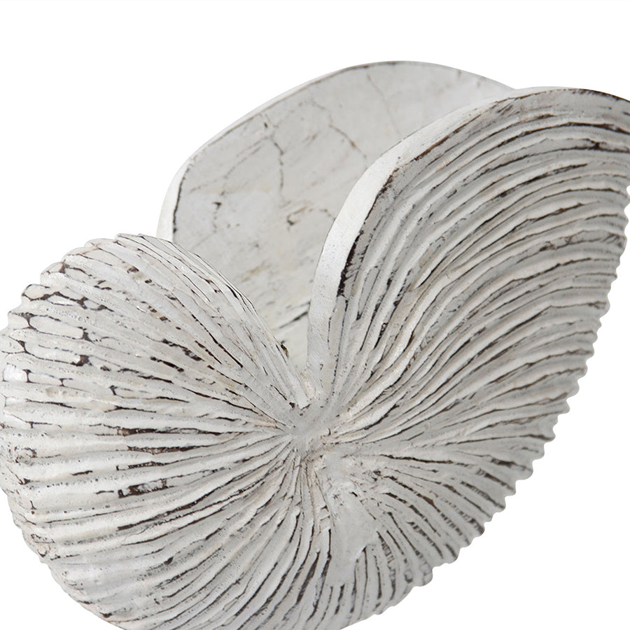 Handcrafted Shell Figurine On Base 26x27cm - Image 3