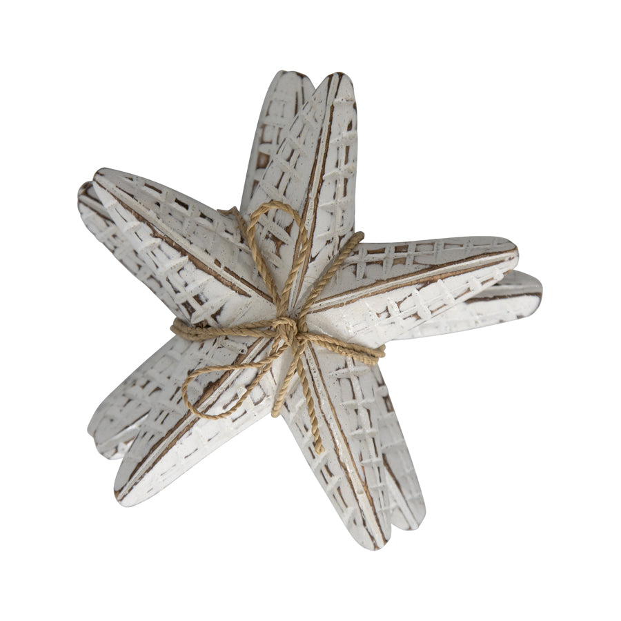 Handcrafted 3-Piece Starfish Set 14x14cm - Image 2