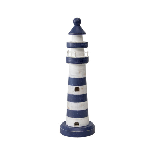 Handcrafted Lighthouse 13x40cm