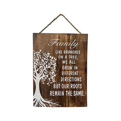 Family Tree Handcrafted Wall Art 30x40cm