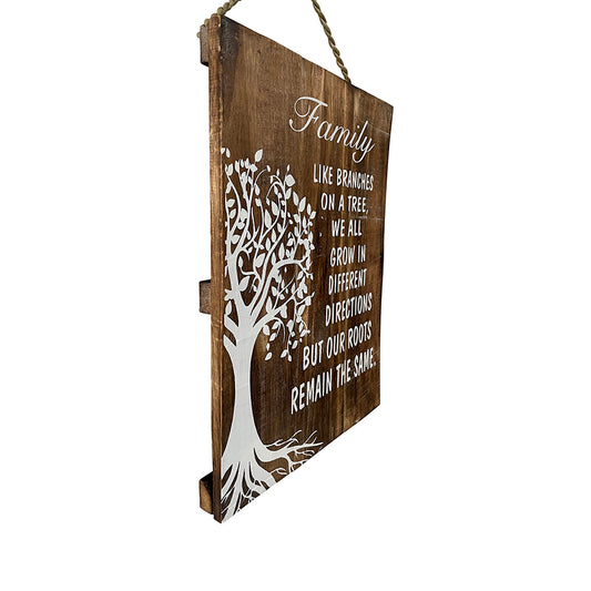 Family Tree Handcrafted Wall Art 30x40cm - Image 2