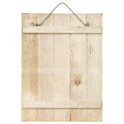 Handcrafted Monochrome Bless Our Nest Wall Art 30x2cm - Image 4