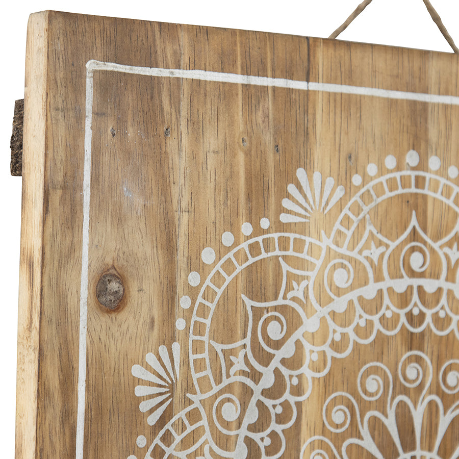 Handcrafted Intricate Mandala Wall Art 30x30cm - Image 3
