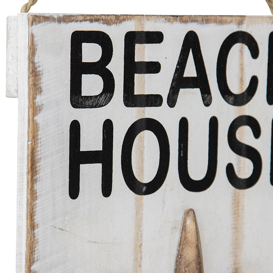 Handcrafted Beach House 3D Shell Wall Art 20x24cm - Image 3