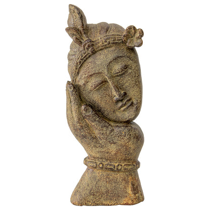 Handcrafted Serenity Lady in Left Hand Palm 16x40cm