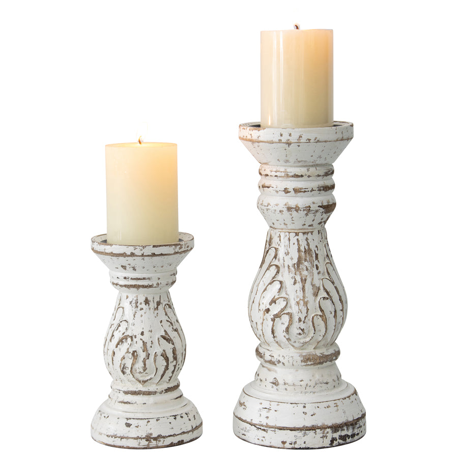 Handcrafted Eternity Pillar Candleholder 12x5cm - Image 3