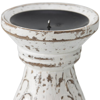 Handcrafted Eternity Pillar Candleholder 12x5cm - Image 2