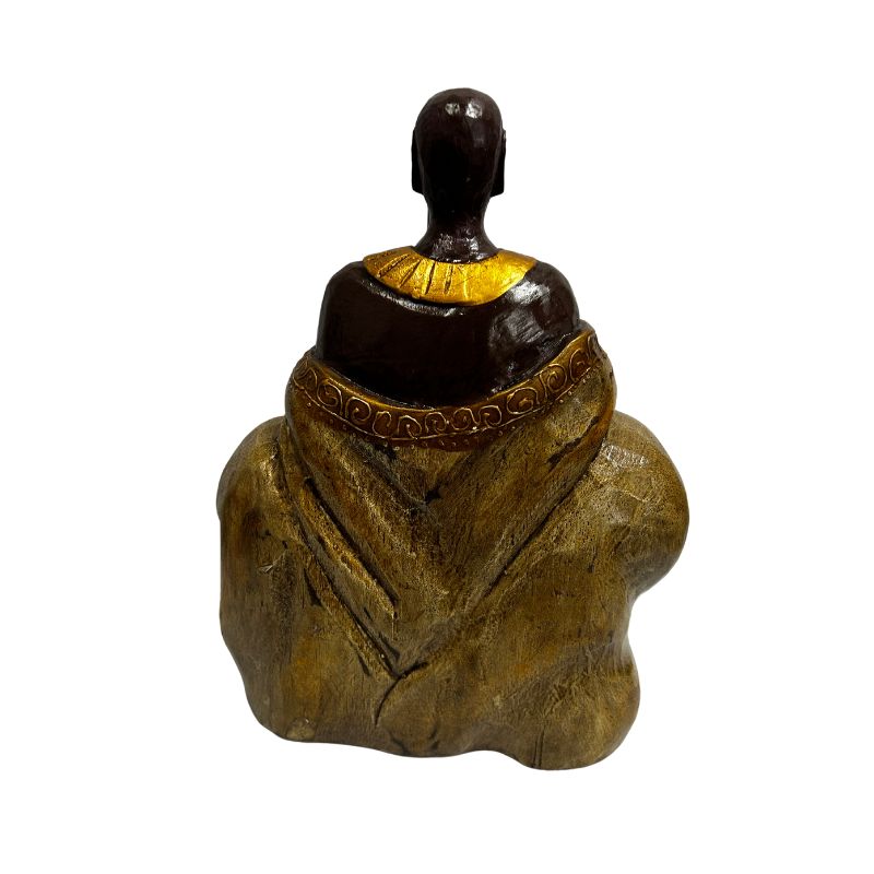 Tribal Lady w/ Necklace Ornament 19x25cm - Image 3
