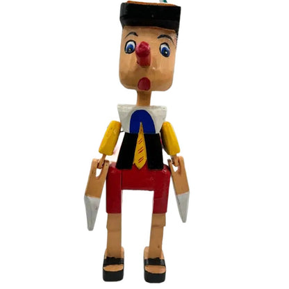 Handcrafted Sitting Pinocchio 20cm