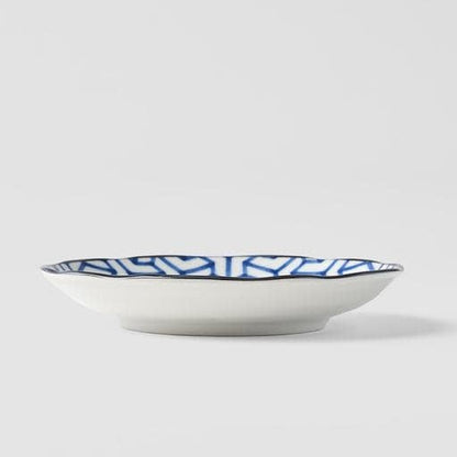 Tapas Plate 16.5cm Herringbone Design - Image 4