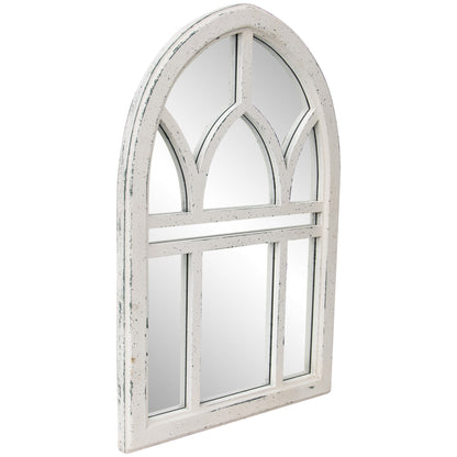 French Provincial Gothic-Style Wall Mirror 53x81cm - Image 3