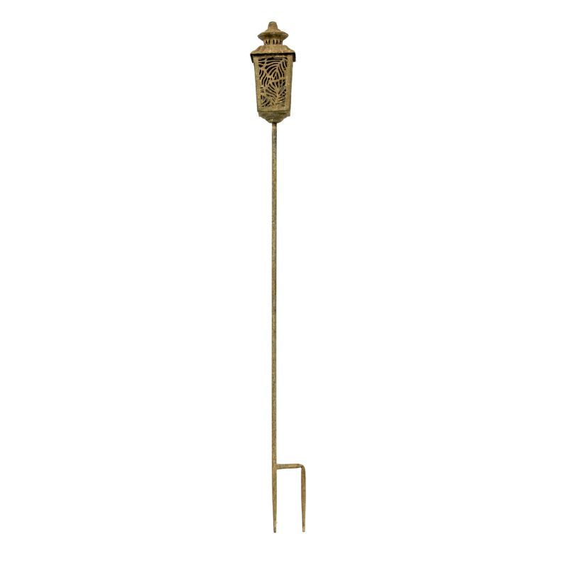 Vintage Style Garden Lantern Candleholder Stake 120cm - Image 3