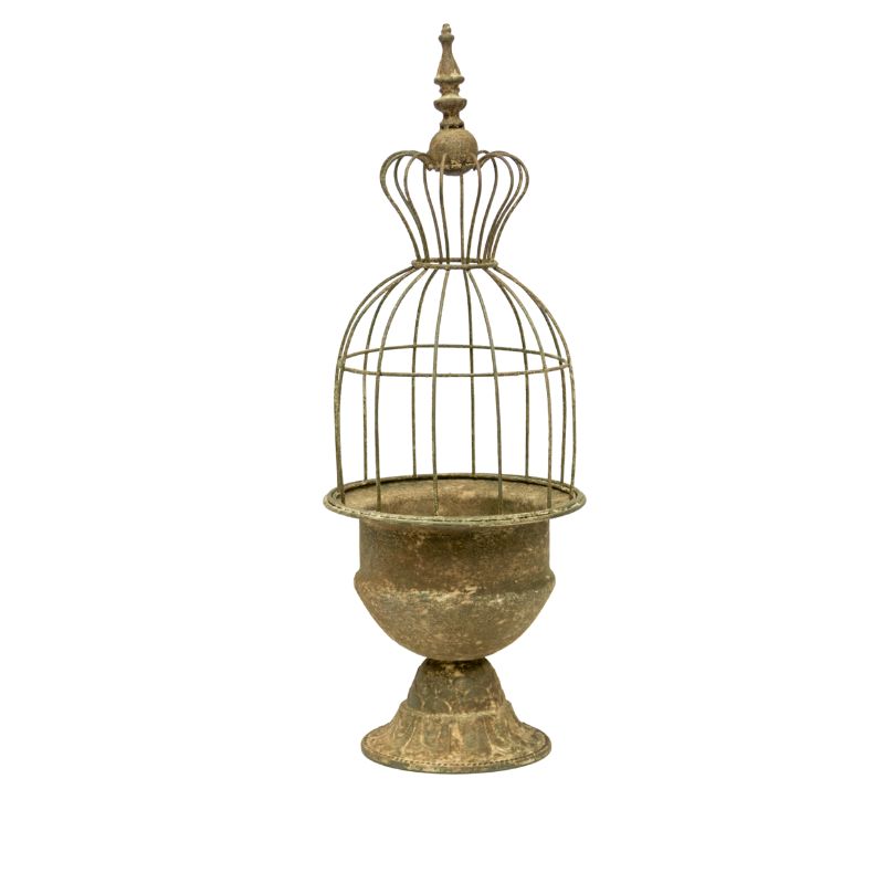 Vintage Style Elaborate Tall Cloche 66cm - Image 2