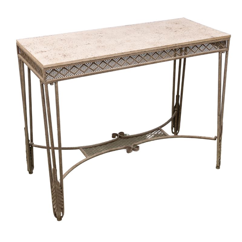Vintage Style French Country Console Table 118cm - Image 3