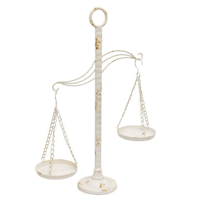 French Provincial Decorative Scale / Pillar Candleholder 58cm - Image 2