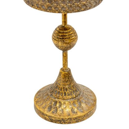 Lustre Tall Stemmed Pillar Candleholder 45cm - Image 2