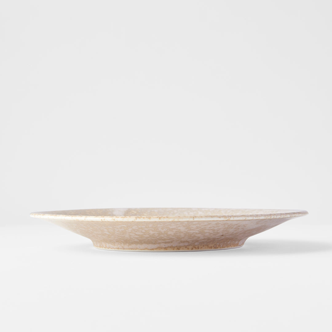 Tapas Plate 17cm White Fade Glaze - Image 3