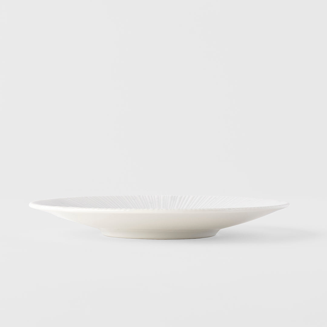 Tapas Plate 16.5cm Ice White Glaze - Image 4