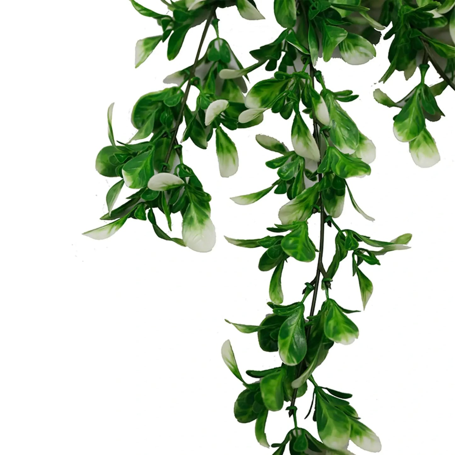 Artificial Mixed Green & White Hanging Jasmine 73cm UV Resistant - Image 3