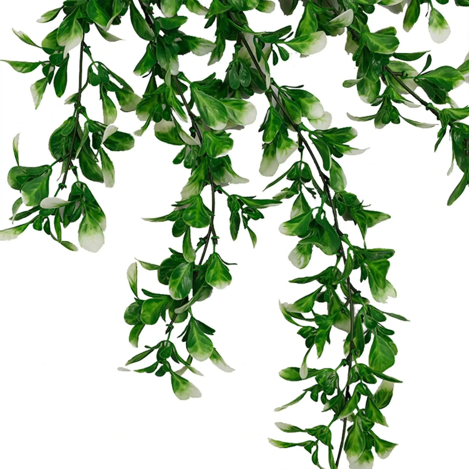 Artificial Mixed Green & White Hanging Jasmine 73cm UV Resistant - Image 4