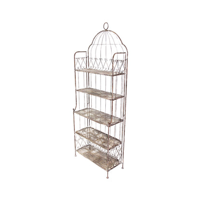French Style 5 Tier Shelf Stand 200cm