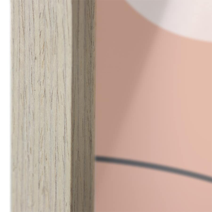 Patch of Earth Wall Print w Oak finish frame and glass 60x90cm - Image 3