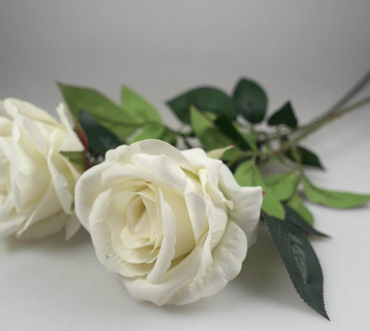 bulk 24 Articial Single Stem Rose 62cm